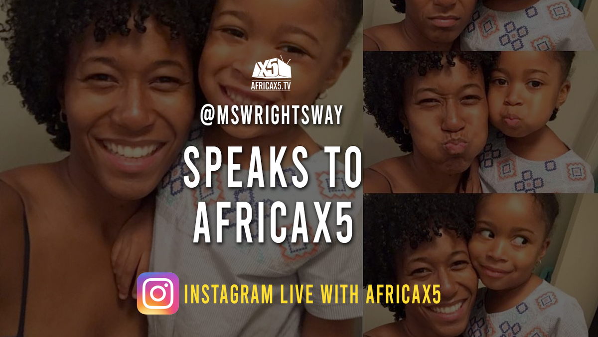 Social Media Influencer Ashley Wright on Africax5