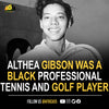 Althea Gibson was born on this day in 1927 in Clarendon, SC. She was the first Black American to win Wimbledon.