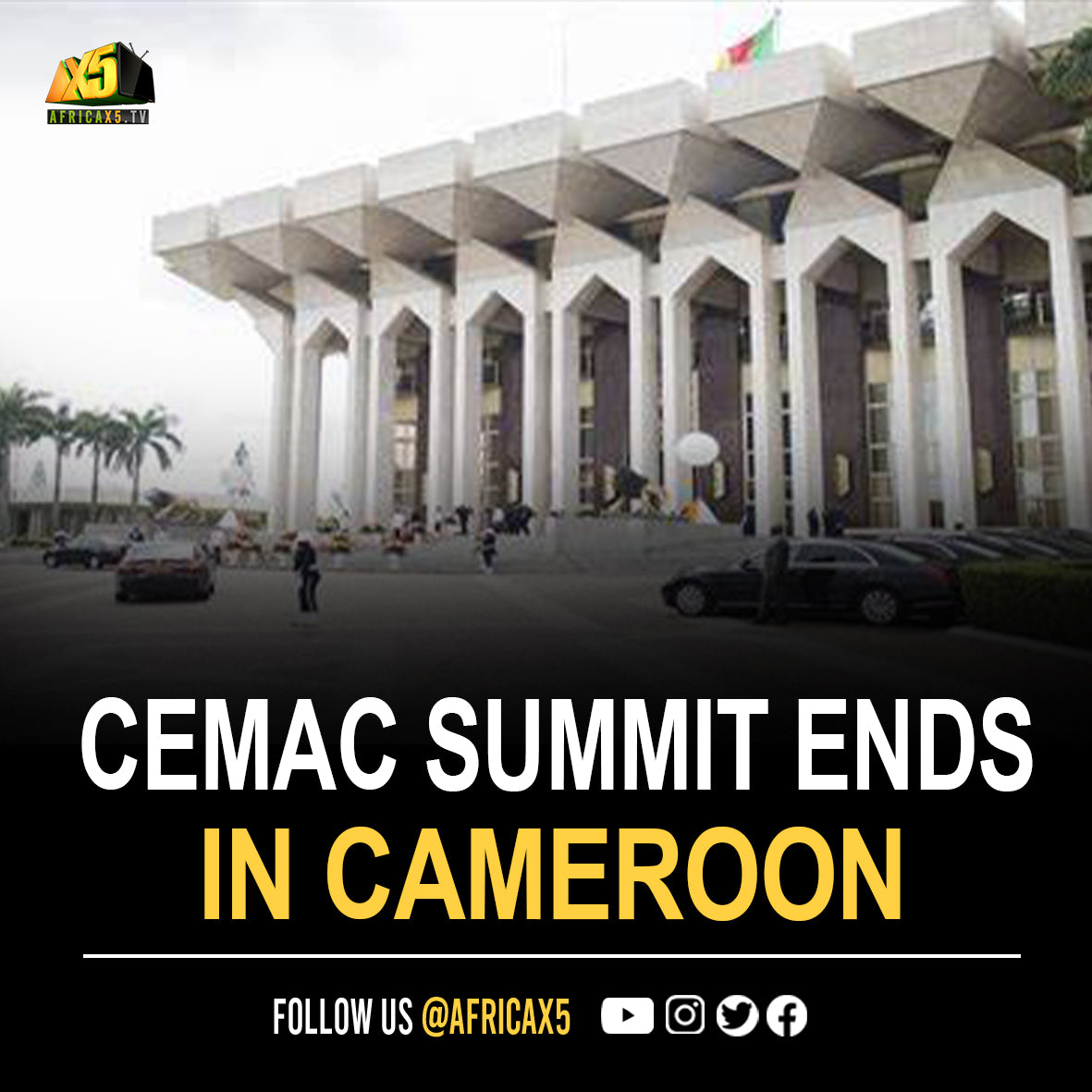 One-day CEMAC summit ends in Cameroon