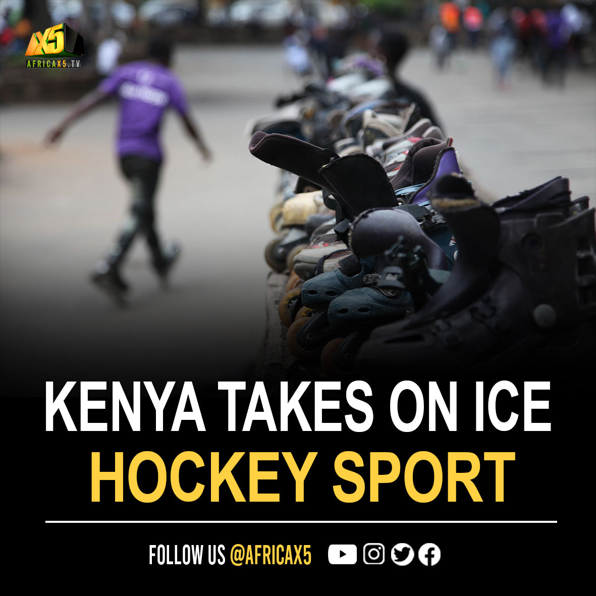 Kenyans take on ice hockey despite limited ice in Sub-Saharan Africa