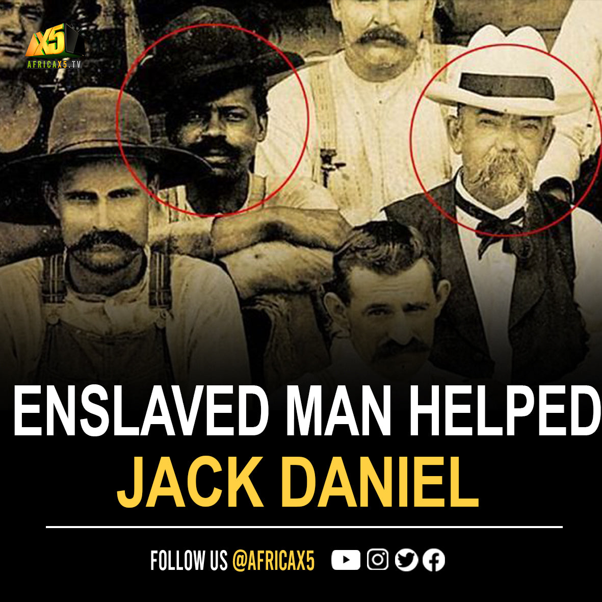 How an Enslaved Man Helped Jack Daniel Develop His Famous Whiskey