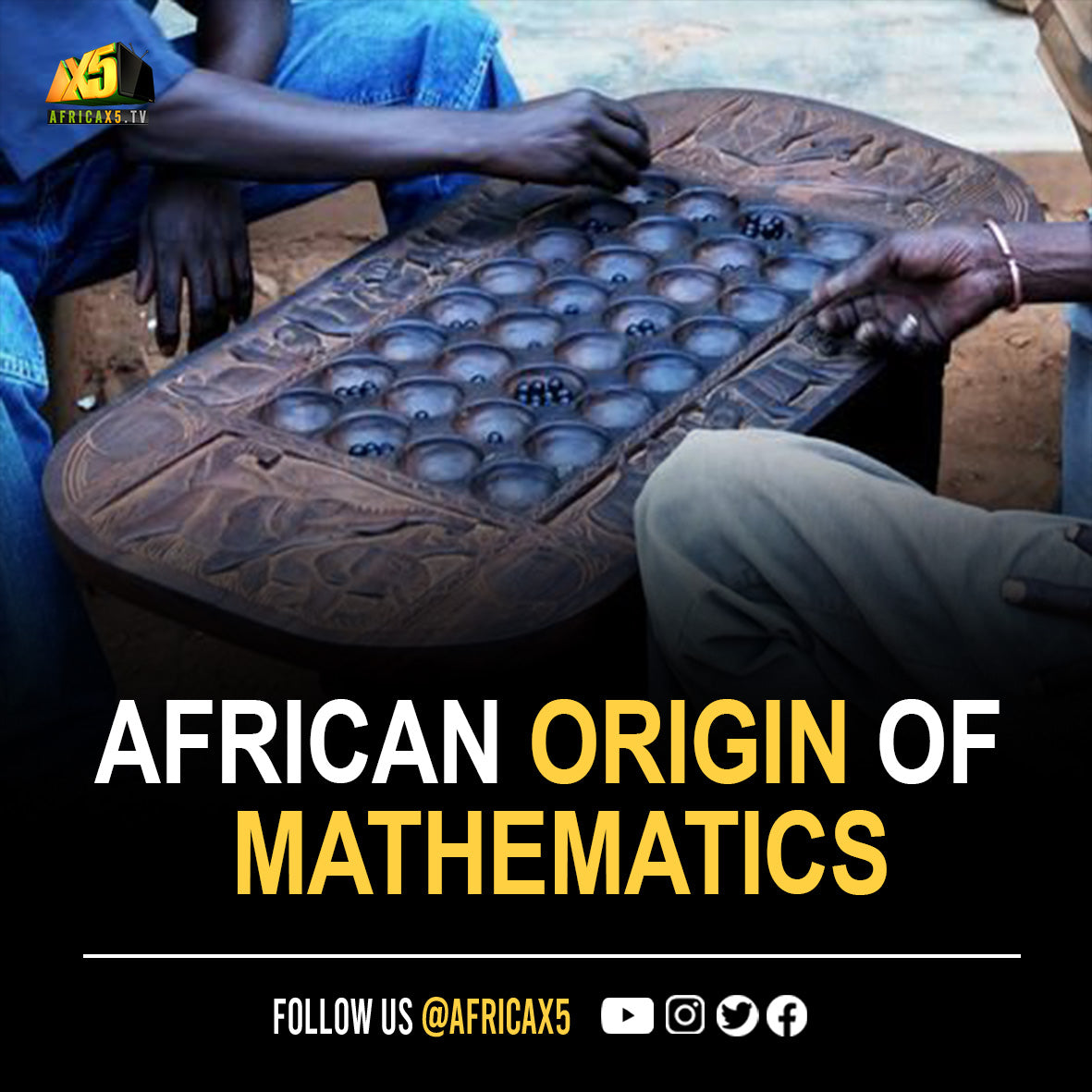 THE AFRICAN ORIGIN OF MATHEMATICS