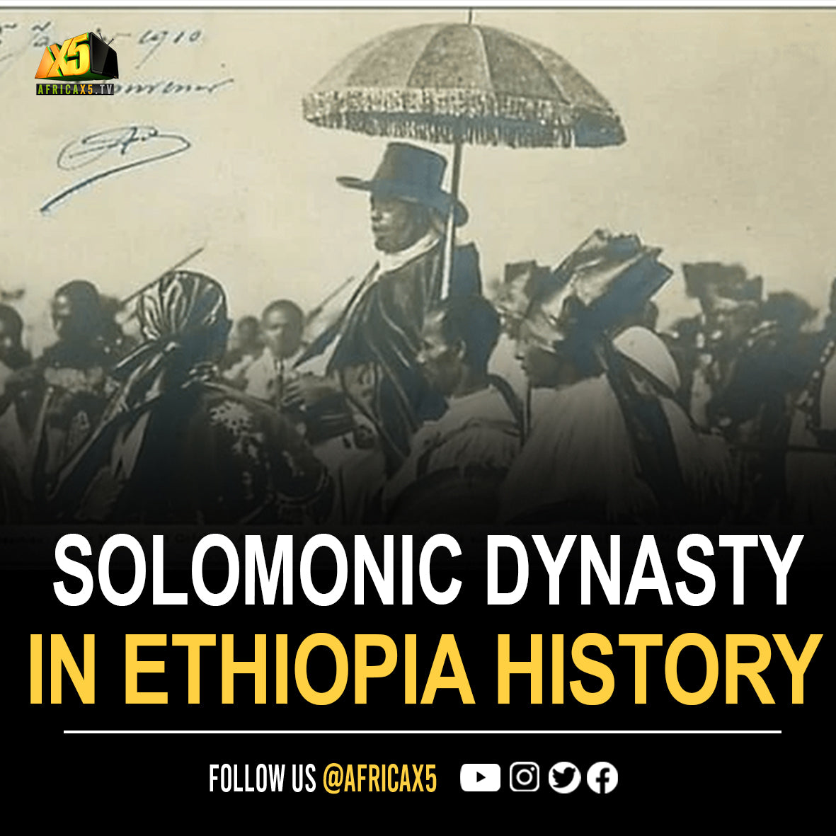 Solomonic Dynasty in Ethiopian History – Made in Africa Brand