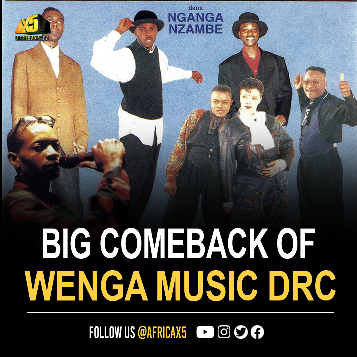 The big comeback of Wenge Musica, DR Congo's legendary soukous band