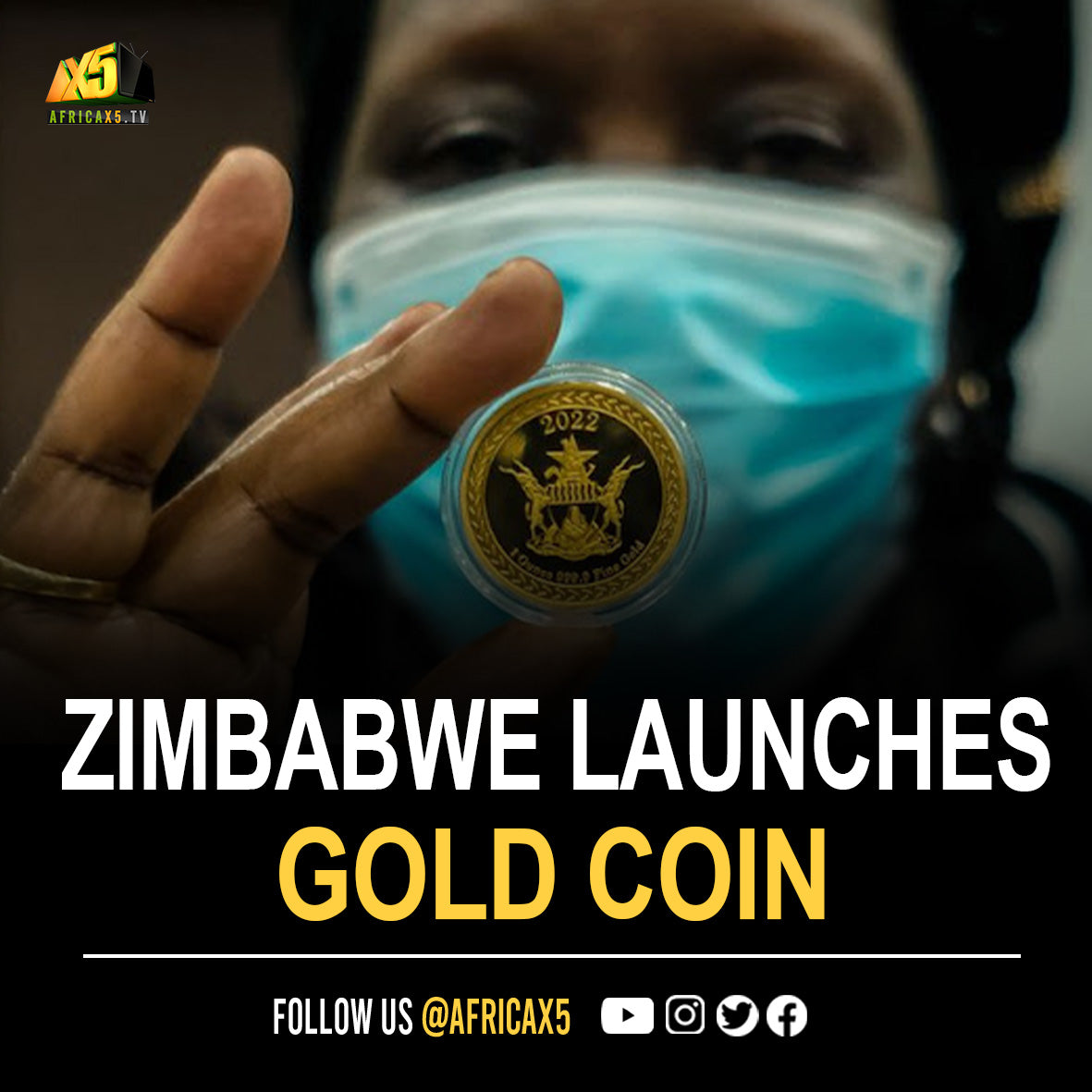 Zimbabwe launches gold coins to tackle soaring inflation – Made in ...