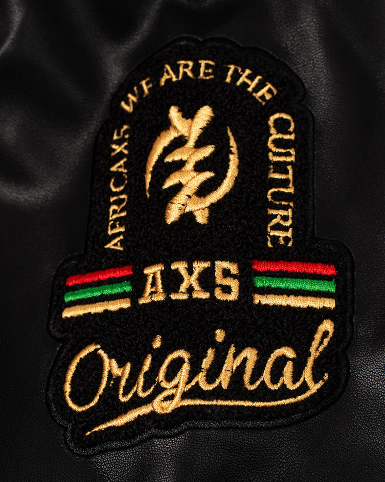 Made in Africa Varsity Jacket - Classic Black (LIMITED)